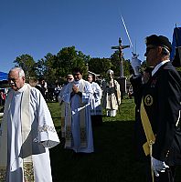 El Obispo Solis celebró la Misa por el Memorial Day

