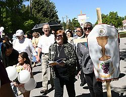 El peregrinaje Eucarístico Nacional pasó por el estado de Utah
