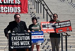 Conversations, press conference part of death penalty protest