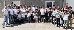 Youth from Saints Peter and Paul Parish share the joy of the Gospel with San Pablo Mission