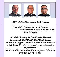 Retiro Diocesano de Adviento Preparando para ser Peregrinos de la Esperanza
