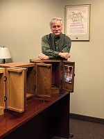 Woodworker helps dioceses vocations effort