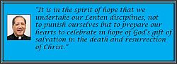 Bishop Solis Lenten Message