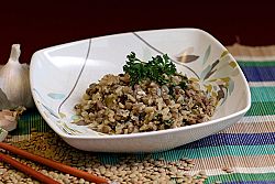 Meatless Meal Recipe/Rice and Lentil Mash – Laos