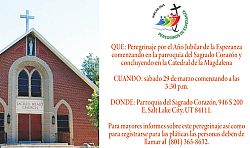 Parroquia del Sagrado Corazón invita a peregrinaje por el Ao JuBilar