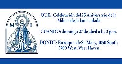 La Milicia de la Inmaculada celebra 25 aos en estado de Utah
