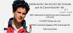 Celebración de Acción de Gracias por la Canonización de Carlo Acutis
