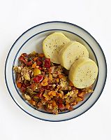 Egg Sauce with Boiled Yams — Nigeria
