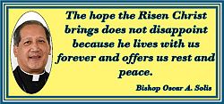 Bishop Solis Easter Message 2025 - Jubilee Year of Hope
