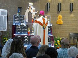 Las Carmelitas celebran a sus Santa Patrona con una Misa especial
