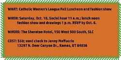 CWL luncheon will benefit local charities
