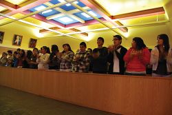 Jóvenes Católicos se reúnen en Kearns para celebrar