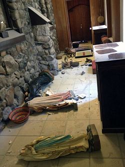 Our Lady of Lourdes Parish vandalized
