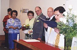 Couple's marriage blessing turns out differently than planned