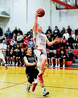 Diocese's three Catholic high schools win region titles, individual records in winter sports