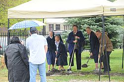Guadalupe Garden groundbreaking