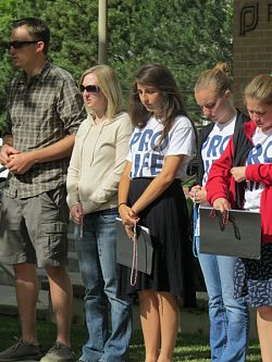 Crossroads pro-life walkers come through Utah