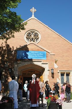 Our Lady of Lourdes closes centennial celebration