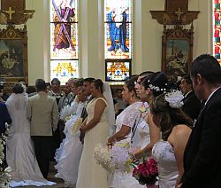 Community weddings makes faith community stronger