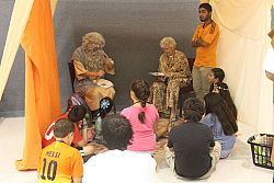 Experiencing the desert during vacation Bible School