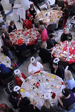 Lunching for charity