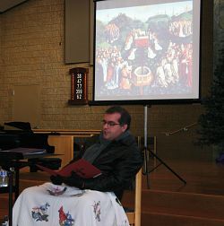 El Adviento un tiempo de espera para la Sagrada Trinidad, dice Padre en retiro diocesano