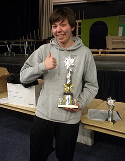 Catholic students garner multiple awards at regional science fair