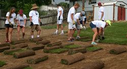 Volunteers restore Habitat for Humanity homes in memory of Adam Colosimo 