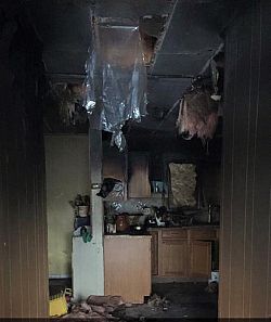 All they had left was ashes: A family loses everything just before Christmas