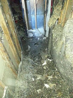 Forzados a empezar de nuevo, su casa y sus pertenencias se perdieron en un incendio