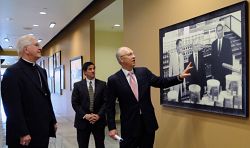 Presidente del USCCB visita Salt Lake City para fortalecer los vínculos con los líderes LDS 