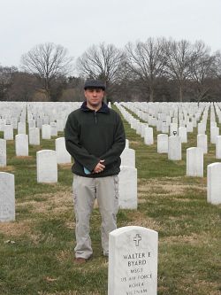 Chaplain's duty is to bury the dead, but he also ministers to the living