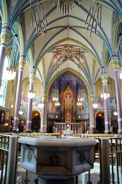 Two pilgrimages this weekend to the Cathedral of the Madeleine