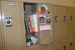 Locker reflects student life