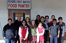 Coming together to help the hungry
