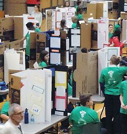 Students compete in diocesan science fair