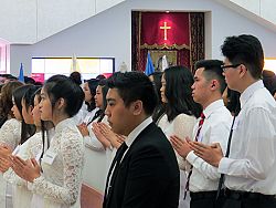 Bishop Solis begins his Confirmation schedule