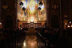 Triduum begins