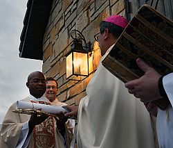 Joy and happiness at dedication of Monticello's St. Joseph Catholic Church