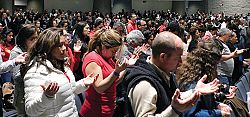 Charismatic encounter draws thousands