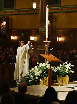 Easter Vigil at the Cathedral of the Madeleine