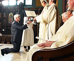 Deacon candidates instituted as lectors 