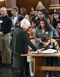 Diocese celebrates Rite of Election and Call to Continuing Conversion