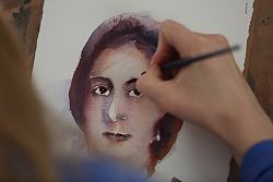 Artist Paints Modern Saints