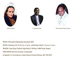 Charismatic Lenten Encounter will focus on healing relationships; youth retreat also will be offered
