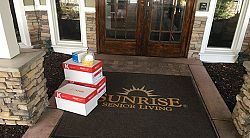 Blessed Sacrament School donates N-95 masks from emergency bins to senior care facility