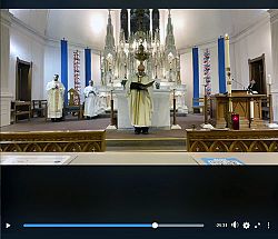 Celebraciones de la Semana Santa durante la pandemia, llenas de fe a pesar de los bancos vacíos