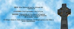 Misa Memorial para las víctimas del COVID-19