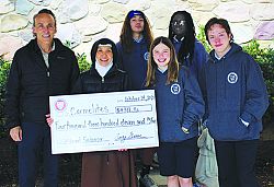 Students Raise Funds for the Carmelite Nuns