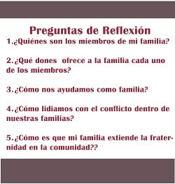 La Familia: Una reflexión del amor infinito del Padre 
